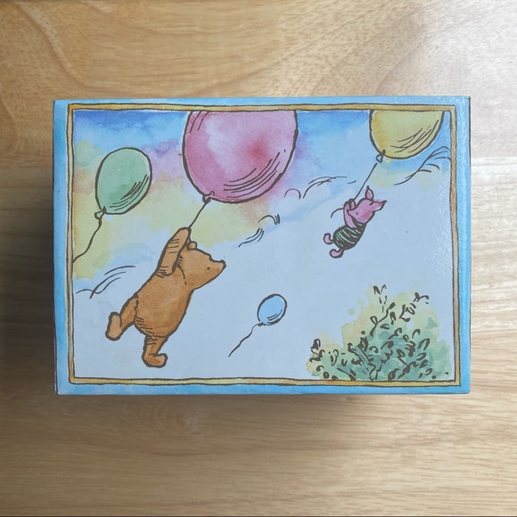 Linden Classic Pooh Disney Vintage Musical Jewelry Box - Picture 3 of 15